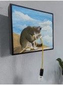 Applique Gatto 'Pulito'