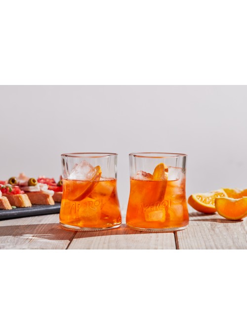 Set 2 bicchieri Aperol per aperitivo