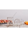 Set 2 bicchieri 40 cl + 2 cannucce 'Aperol'